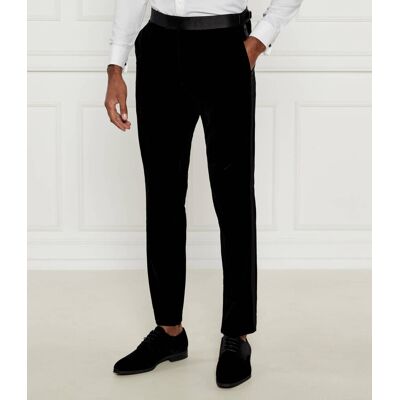 Boss BLACK Spodnie H-Genius-Tux-244 Slim Fit czarny 52 Boss BLACK Spodnie H-Genius-Tux-244 Slim Fit czarny 52