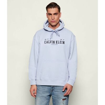 Calvin Klein Jeans Bluza Regular Fit błękitny XXL Calvin Klein Jeans Bluza Regular Fit błękitny XXL