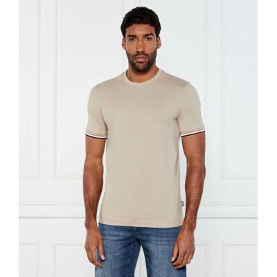 Boss BLACK T-shirt Thompson 04 Regular Fit beżowy L Boss BLACK T-shirt Thompson 04 Regular Fit beżowy L