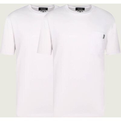 Dsquared2 T-shirt 2-pack Regular Fit biały S Dsquared2 T-shirt 2-pack Regular Fit biały S