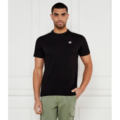 Guess ACTIVE T-shirt CASTORE Regular Fit czarny L Guess ACTIVE T-shirt CASTORE Regular Fit czarny L