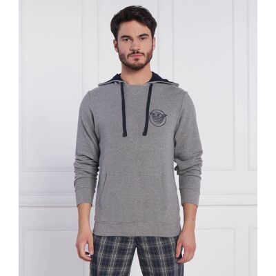 Giorgio Armani Emporio Armani Bluza Regular Fit szary L Giorgio Armani Emporio Armani Bluza Regular Fit szary L