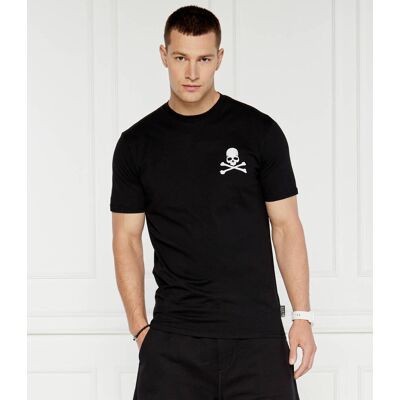 Philipp Plein T-shirt Tattoo Regular Fit czarny M Philipp Plein T-shirt Tattoo Regular Fit czarny M