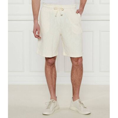 Guess Szorty Regular Fit kremowy M Guess Szorty Regular Fit kremowy M