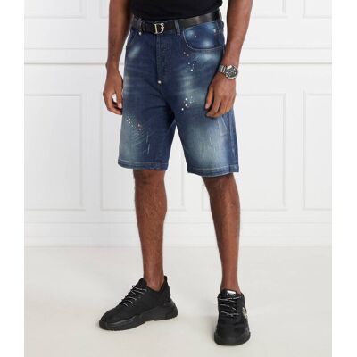 Philipp Plein Szorty Regular Fit denim niebieski 36 Philipp Plein Szorty Regular Fit denim niebieski 36