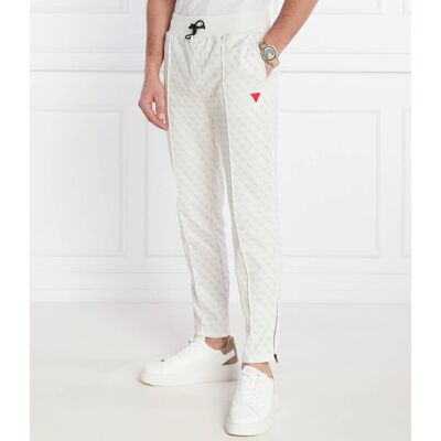 Guess ACTIVE Spodnie dresowe KORBIN Regular Fit ecru XXL Guess ACTIVE Spodnie dresowe KORBIN Regular Fit ecru XXL