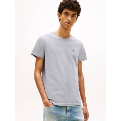 Tommy Jeans T-shirt Slim Fit szary XL Tommy Jeans T-shirt Slim Fit szary XL