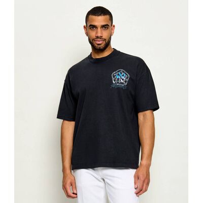 AllSaints T-shirt Affix Oversize fit czarny L AllSaints T-shirt Affix Oversize fit czarny L