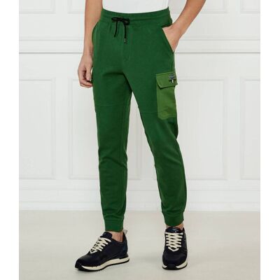 Aeronautica Militare Spodnie dresowe Regular Fit zielony L Aeronautica Militare Spodnie dresowe Regular Fit zielony L
