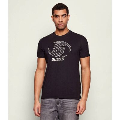 Guess ACTIVE T-shirt KELE Slim Fit czarny XL Guess ACTIVE T-shirt KELE Slim Fit czarny XL
