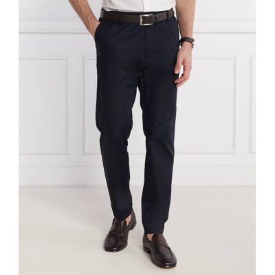 Boss BLACK Spodnie chino P-Kane-EL Regular Fit granatowy 48 Boss BLACK Spodnie chino P-Kane-EL Regular Fit granatowy 48