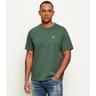 Guess T-shirt Regular Fit zielony L Guess T-shirt Regular Fit zielony L