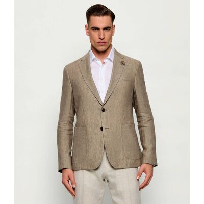 Joop! Lniana marynarka Hoverest Slim Fit beżowy 46 Joop! Lniana marynarka Hoverest Slim Fit beżowy 46