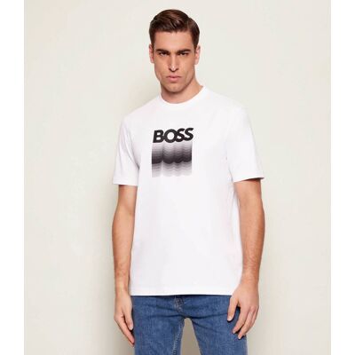 Boss ORANGE T-shirt Te_Insignia Regular Fit biały XXL Boss ORANGE T-shirt Te_Insignia Regular Fit biały XXL
