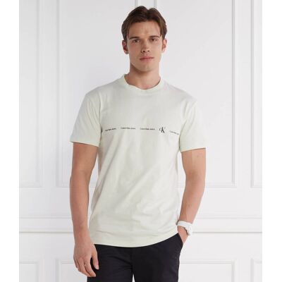 Calvin Klein Jeans T-shirt Regular Fit miętowy XL Calvin Klein Jeans T-shirt Regular Fit miętowy XL