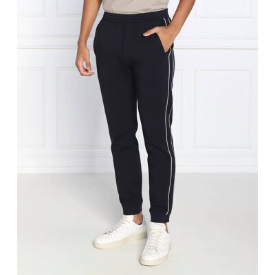 Giorgio Armani Emporio Armani Spodnie dresowe Regular Fit granatowy L Giorgio Armani Emporio Armani Spodnie dresowe Regular Fit granatowy L