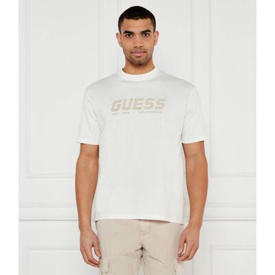 Guess ACTIVE T-shirt SURON Regular Fit biały S Guess ACTIVE T-shirt SURON Regular Fit biały S