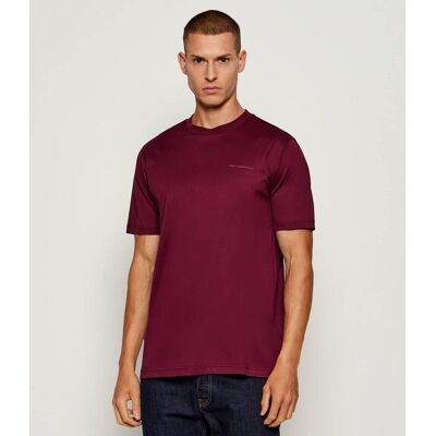 Karl Lagerfeld T-shirt Regular Fit bordowy L Karl Lagerfeld T-shirt Regular Fit bordowy L