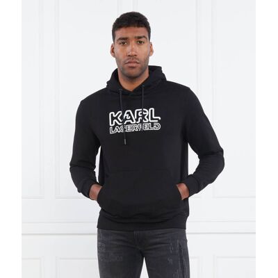 Karl Lagerfeld Bluza Regular Fit czarny XXXL Karl Lagerfeld Bluza Regular Fit czarny XXXL