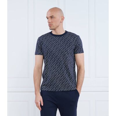 Joop! Jeans T-shirt Aivaros Regular Fit granatowy S Joop! Jeans T-shirt Aivaros Regular Fit granatowy S