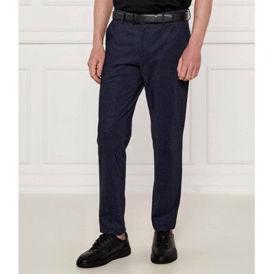 Boss BLACK Spodnie chino P-Genius Regular Fit granatowy 54 Boss BLACK Spodnie chino P-Genius Regular Fit granatowy 54