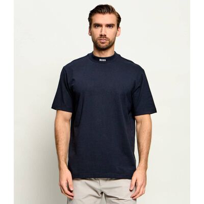 Boss GREEN T-shirt Tee Collar Loose fit stretch granatowy XXXL Boss GREEN T-shirt Tee Collar Loose fit stretch granatowy XXXL