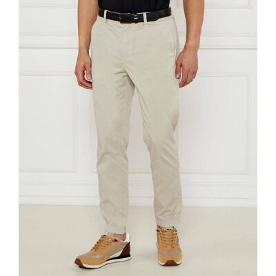 Boss ORANGE Spodnie chino DS-5 Tapered fit beżowy 30/32 Boss ORANGE Spodnie chino DS-5 Tapered fit beżowy 30/32