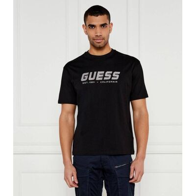 Guess ACTIVE T-shirt SURON Regular Fit czarny M Guess ACTIVE T-shirt SURON Regular Fit czarny M