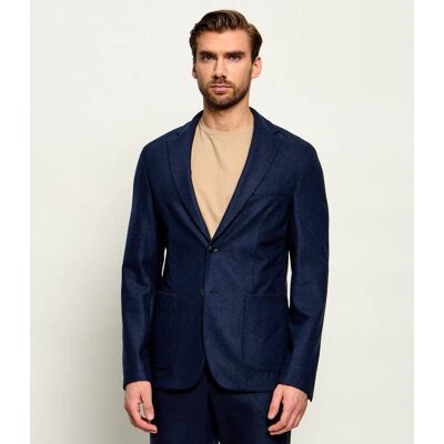 Boss BLACK Marynarka P-Hanry-J-WG-252 Slim Fit z dodatkiem wełny granatowy 56 Boss BLACK Marynarka P-Hanry-J-WG-252 Slim Fit z dodatkiem wełny granatowy 56