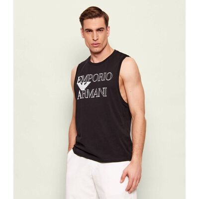 Giorgio Armani Emporio Armani Tank top Regular Fit czarny L Giorgio Armani Emporio Armani Tank top Regular Fit czarny L