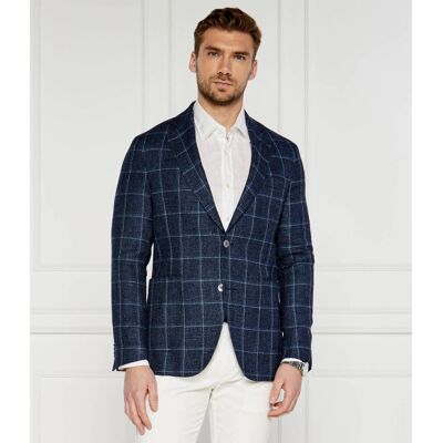 Oscar Jacobson Marynarka Ferry Regular Fit z dodatkiem lnu granatowy 54 Oscar Jacobson Marynarka Ferry Regular Fit z dodatkiem lnu granatowy 54