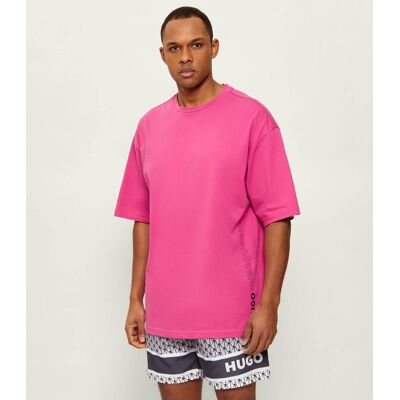 Hugo Bodywear T-shirt TIKI Relaxed fit różowy M Hugo Bodywear T-shirt TIKI Relaxed fit różowy M