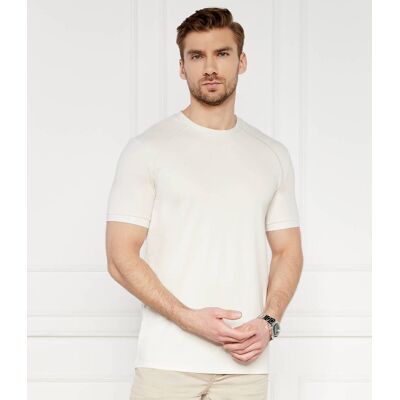 Guess ACTIVE T-shirt Regular Fit stretch beżowy L Guess ACTIVE T-shirt Regular Fit stretch beżowy L