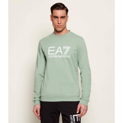 EA7 Bluza Slim Fit zielony L EA7 Bluza Slim Fit zielony L