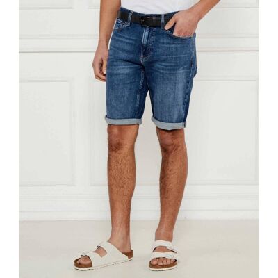 Calvin Klein Jeansowe szorty Slim Fit niebieski 32 Calvin Klein Jeansowe szorty Slim Fit niebieski 32