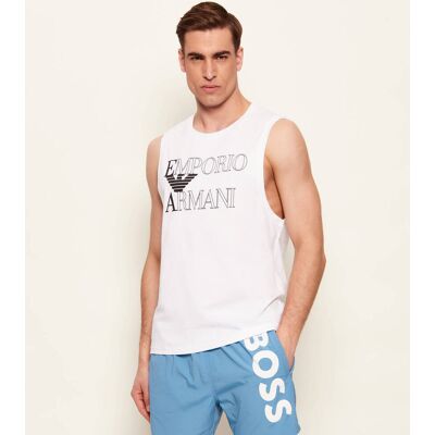 Giorgio Armani Emporio Armani Tank top Regular Fit biały L Giorgio Armani Emporio Armani Tank top Regular Fit biały L