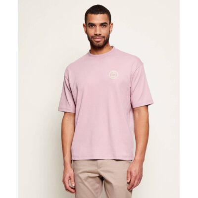 Boss ORANGE T-shirt Te_Varsity Loose fit różowy L Boss ORANGE T-shirt Te_Varsity Loose fit różowy L