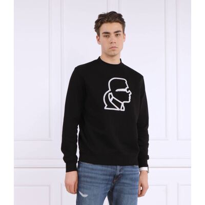 Karl Lagerfeld Bluza SWEAT CREWNECK Regular Fit czarny XL Karl Lagerfeld Bluza SWEAT CREWNECK Regular Fit czarny XL
