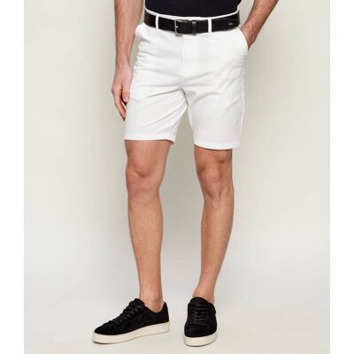 Boss BLACK Szorty chino H-Kane1 Modern fit biały 30 Boss BLACK Szorty chino H-Kane1 Modern fit biały 30