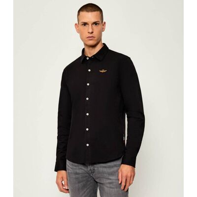 Aeronautica Militare Koszula Regular Fit czarny S Aeronautica Militare Koszula Regular Fit czarny S