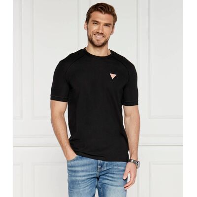 Guess ACTIVE T-shirt HENRIKO Regular Fit czarny L Guess ACTIVE T-shirt HENRIKO Regular Fit czarny L