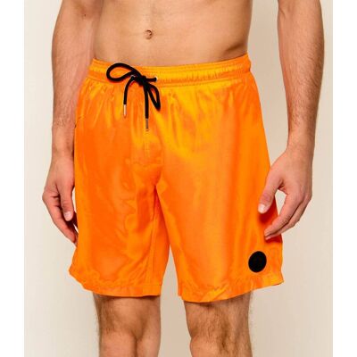 Plein Sport Szorty kąpielowe Regular Fit pomarańczowy L Plein Sport Szorty kąpielowe Regular Fit pomarańczowy L