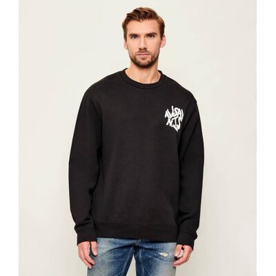 AllSaints Bluza ORLANDO Oversize fit czarny M AllSaints Bluza ORLANDO Oversize fit czarny M