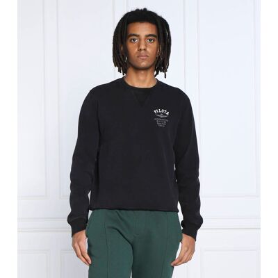 Aeronautica Militare Bluza Regular Fit czarny XXL Aeronautica Militare Bluza Regular Fit czarny XXL