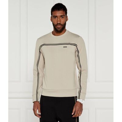 Boss GREEN Bluza Salbo 1 Regular Fit beżowy XXXL Boss GREEN Bluza Salbo 1 Regular Fit beżowy XXXL