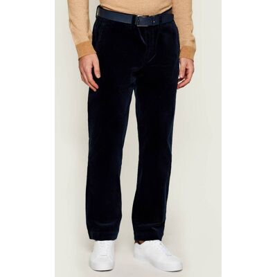 Polo Ralph Lauren Spodnie Straight fit sztruks granatowy 32/32 Polo Ralph Lauren Spodnie Straight fit sztruks granatowy 32/32