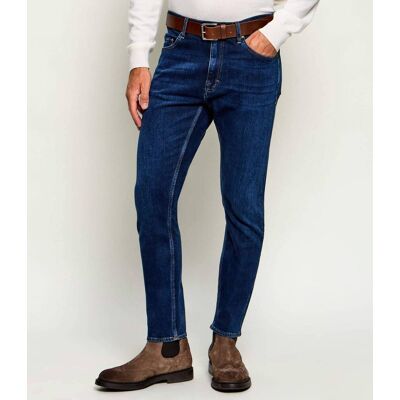TIGER OF SWEDEN Jeansy Pistolero Woodland Slim Fit granatowy 31/32 TIGER OF SWEDEN Jeansy Pistolero Woodland Slim Fit granatowy 31/32