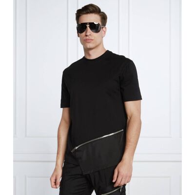 Les Hommes T-shirt Regular Fit czarny M Les Hommes T-shirt Regular Fit czarny M