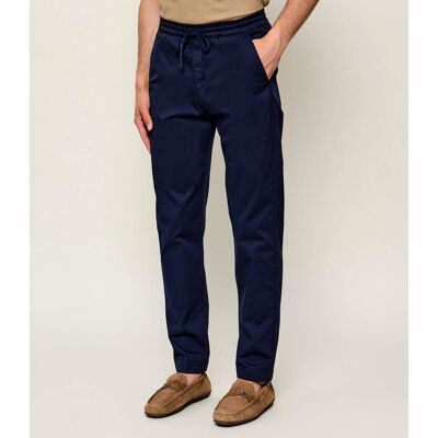 Fay Spodnie chino Slim Fit granatowy 34 Fay Spodnie chino Slim Fit granatowy 34