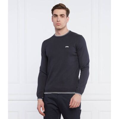 Boss GREEN Sweter Ritom_SR22 Regular Fit granatowy XXL Boss GREEN Sweter Ritom_SR22 Regular Fit granatowy XXL